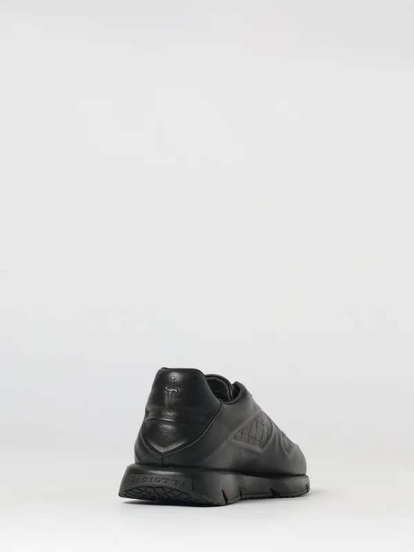 Cesare Paciotti Leather Sneakers Black (MU69800SV039) (2)