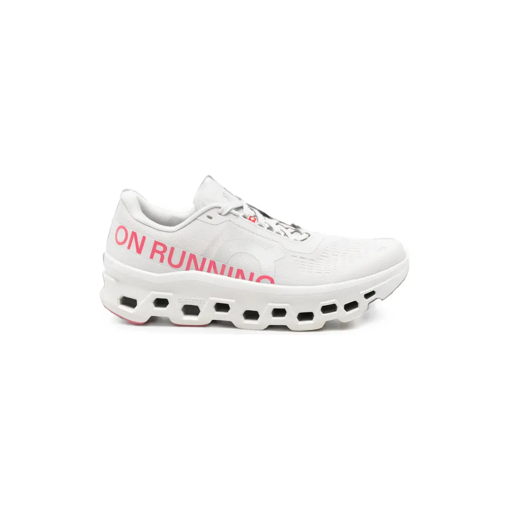 On Running Cloudmonster Logo-print “Grey” (3WF30485357)