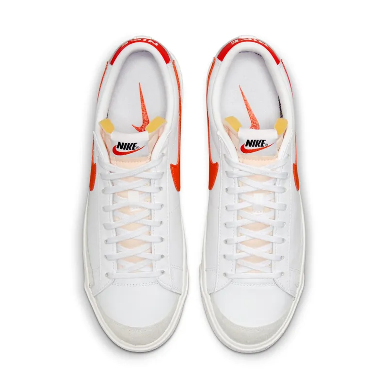 Nike Blazer Low 77 Vintage White Team Orange (DA6364-104)