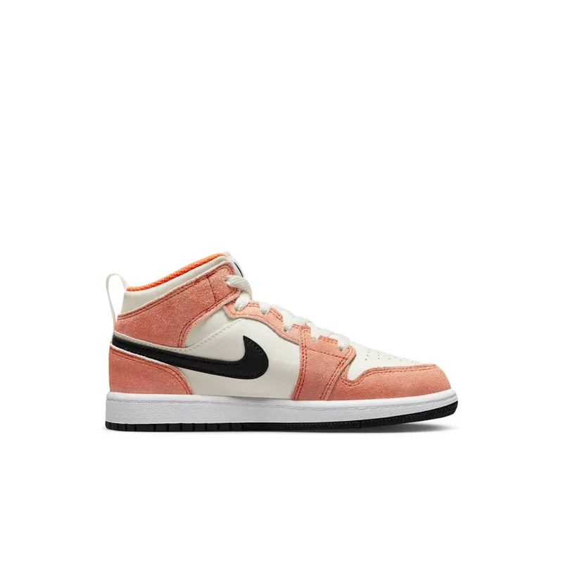 Jordan 1 Mid TD “Orange Suede” (DV1341-800)