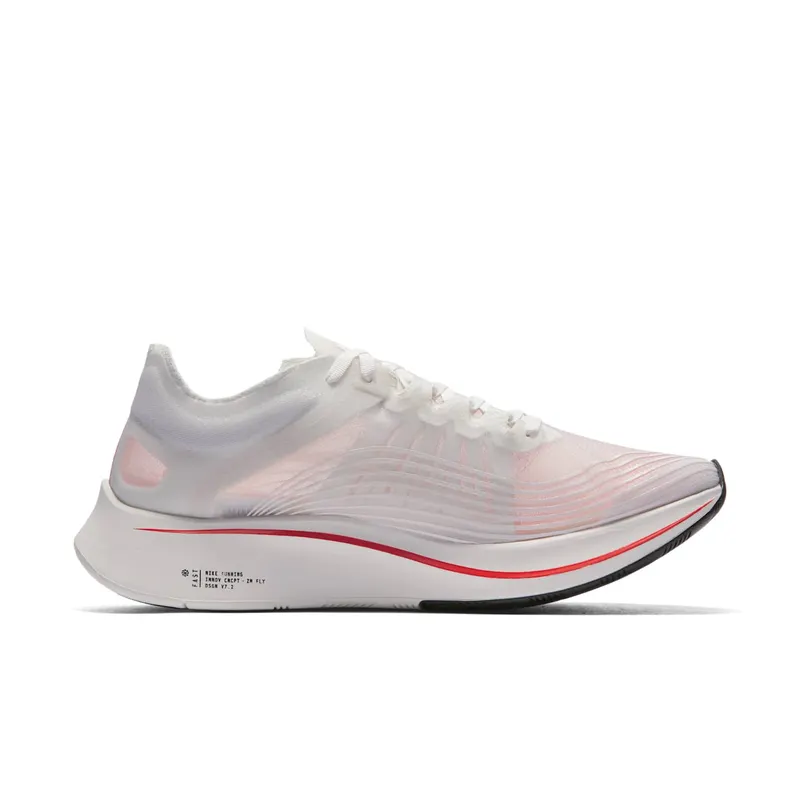 Nike Zoom Fly SP Breaking 2 (2018) White/Sail-Bright Crimson (AJ9282-106)