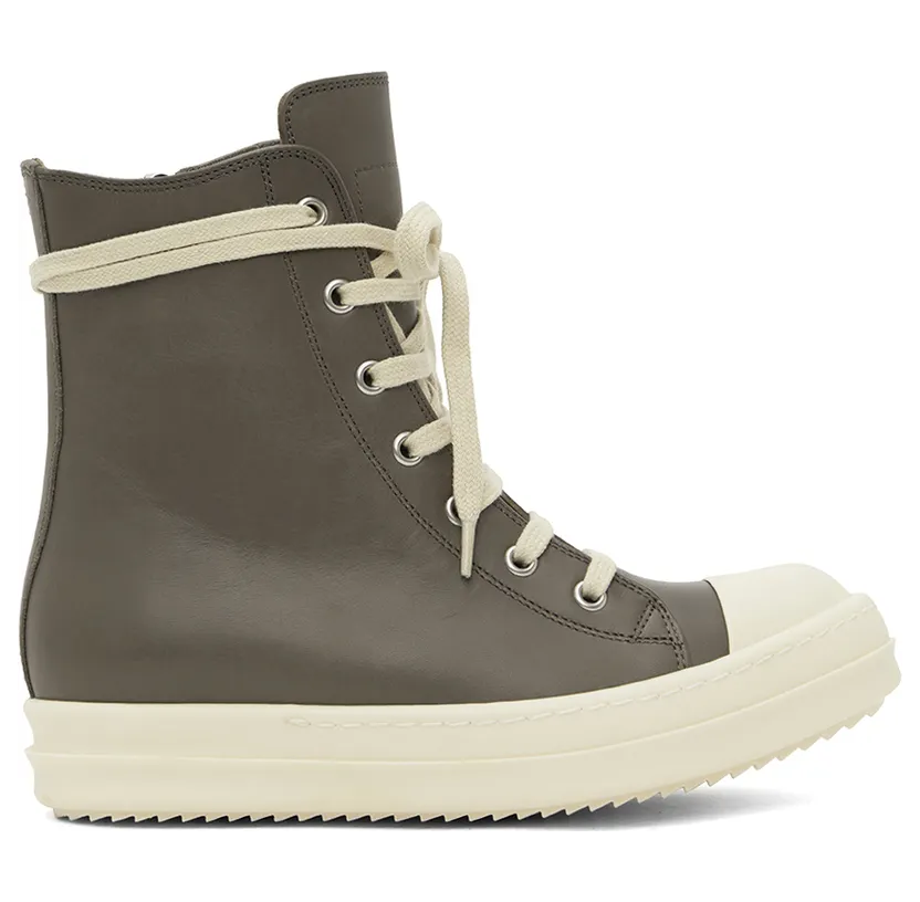 Rick Owens Gray Strobe Sneakers (RP02B6890 LCG)