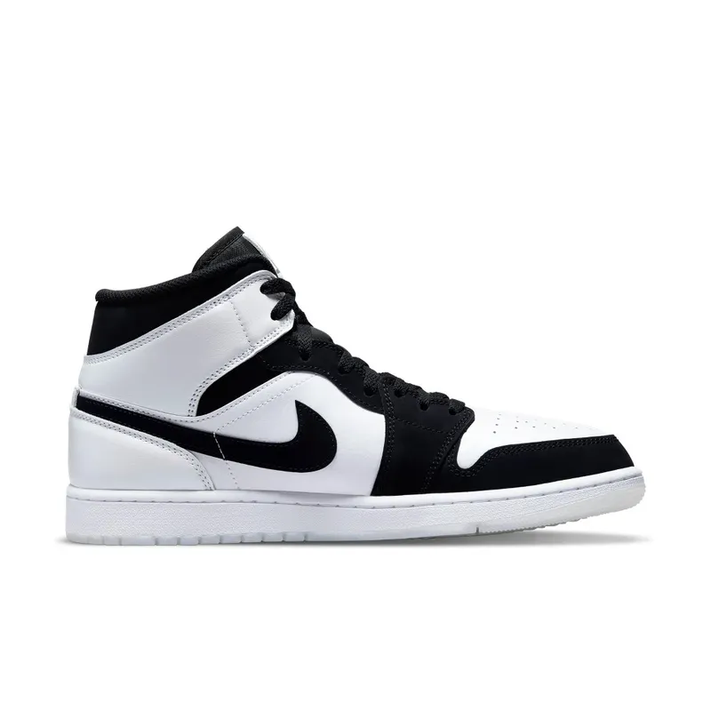 Air Jordan 1 Mid Diamond Black White (DH6933-100)