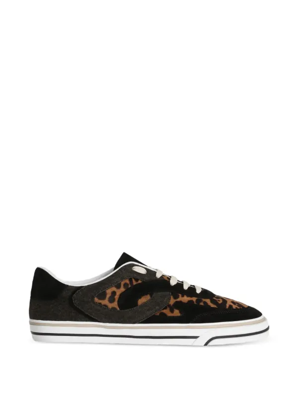 Dolce & Gabbana Pony DG Sailing with luipaardprint – Black (CS2385AY815)