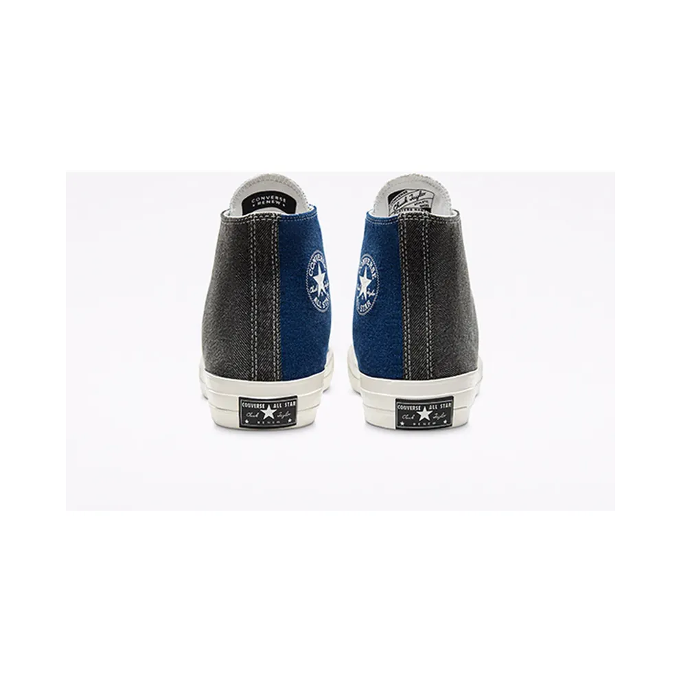 Converse Chuck Taylor All-Star 70s Hi Renew Denim Tri Panel Dark Denim/Light Denim-Egret (166286C)