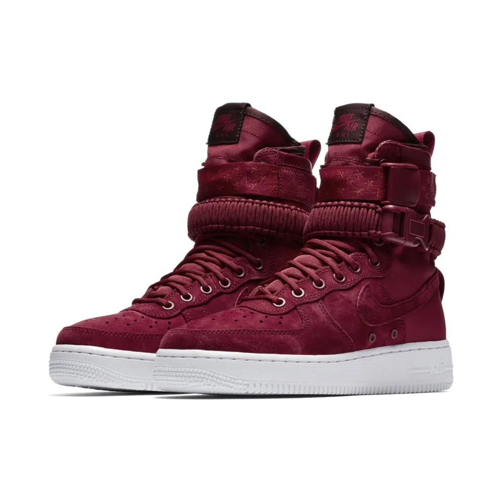 Nike SF Air Force 1 High Red Crush (W) Red Crush/Red Crush-White-Burgundy Crush (857872-601)