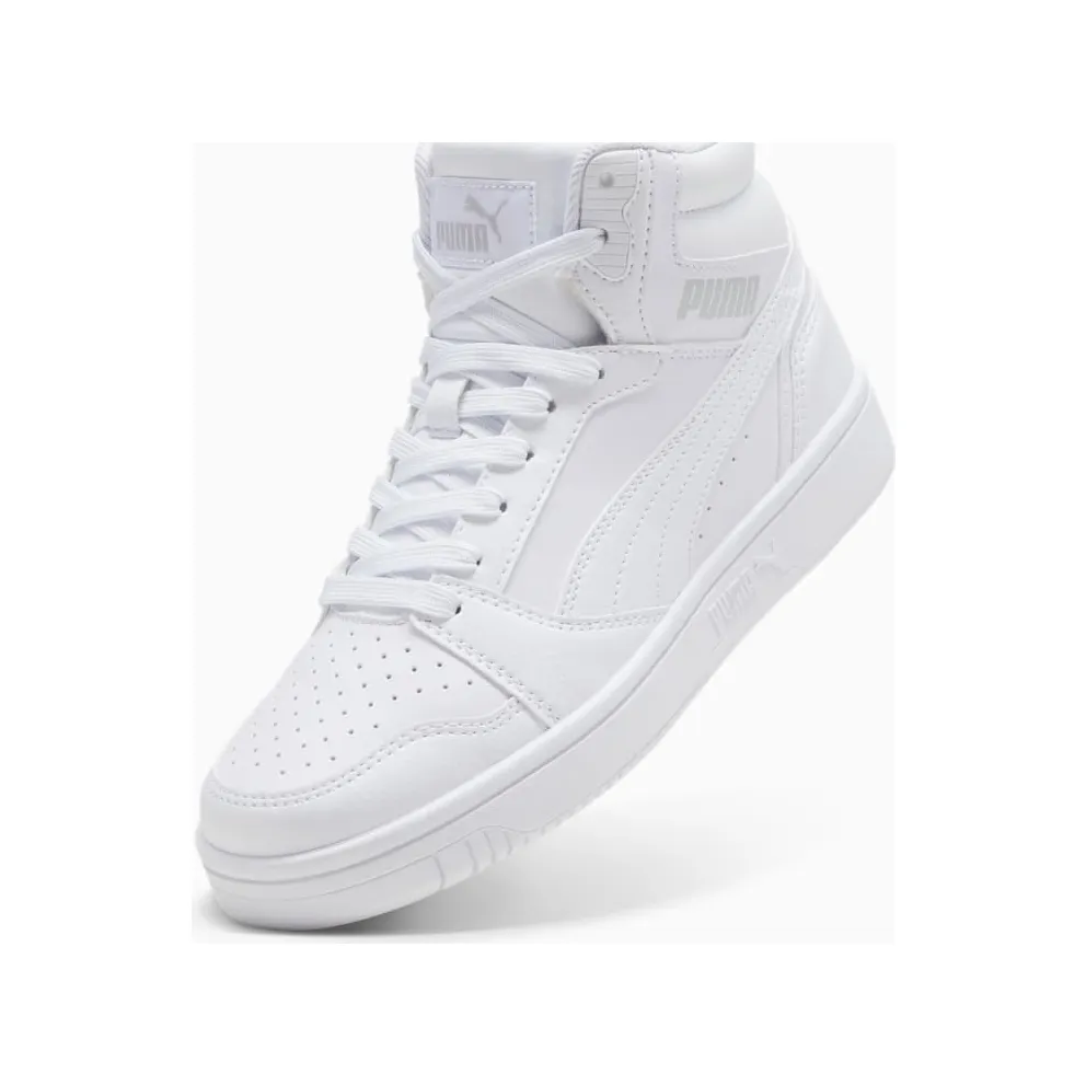 Puma Rebound V6 Mid White/Grey (393831-05)