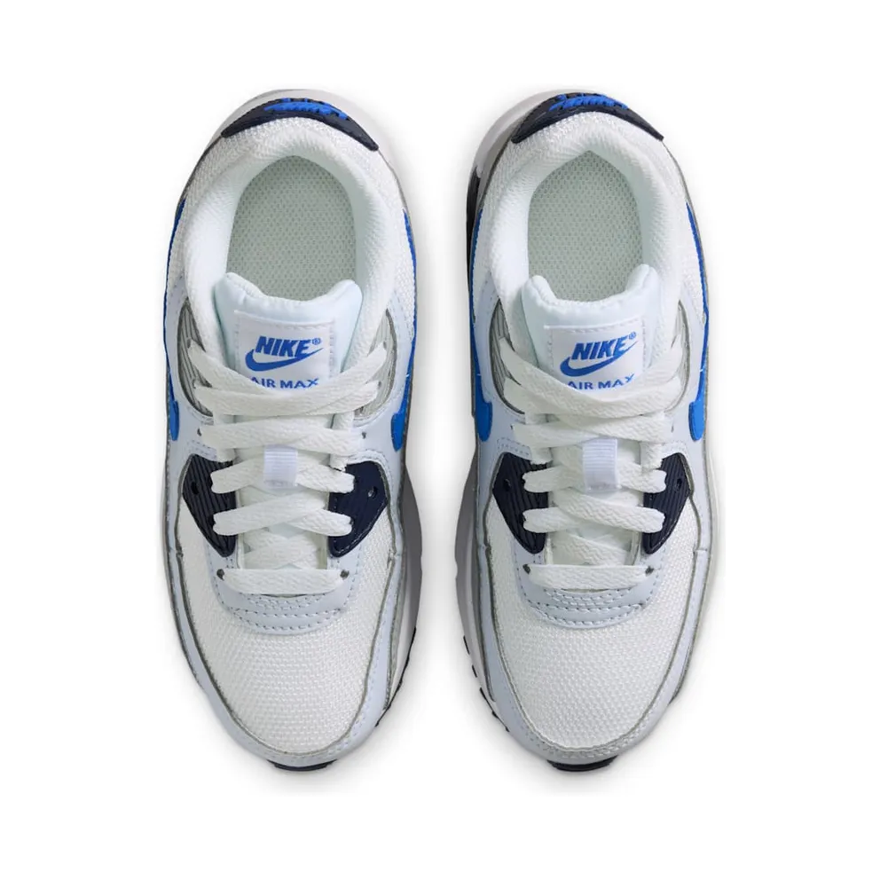Nike Air Max 90 White/Midnight Navy/Football Grey/Blue Crystal (IR2963-103)