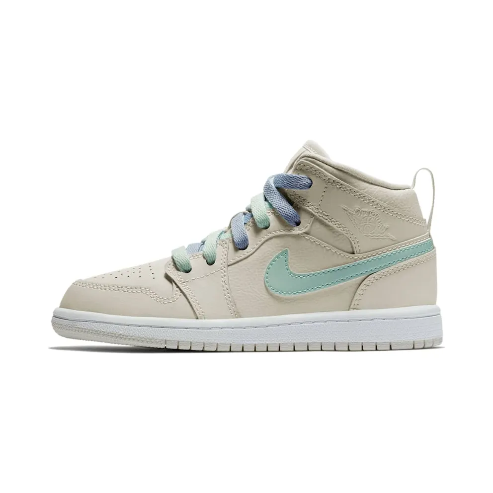Jordan 1 Mid Phantom Igloo (PS) Phantom/Igloo-Purple Rise-Blue Tint (640737-035)