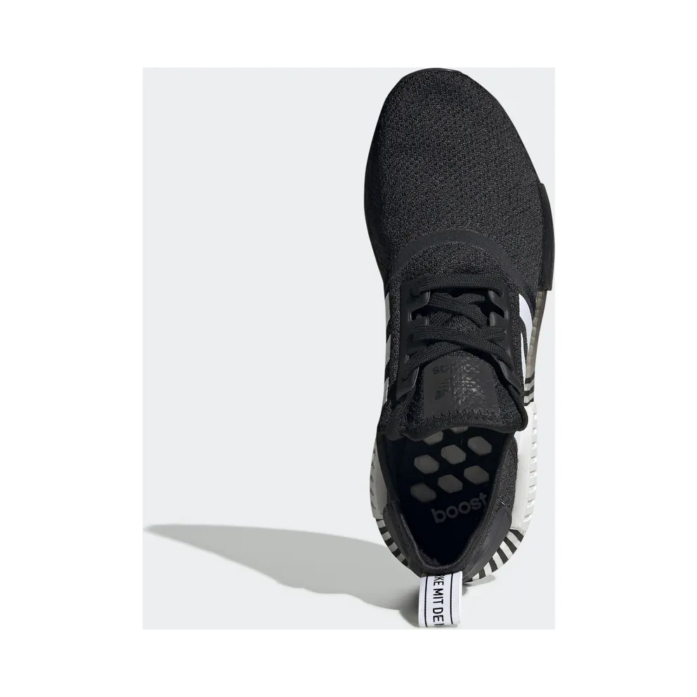 adidas NMD R1 Gradient Monochrome Black White Core Black/Cloud White/Core Black (FV3649)