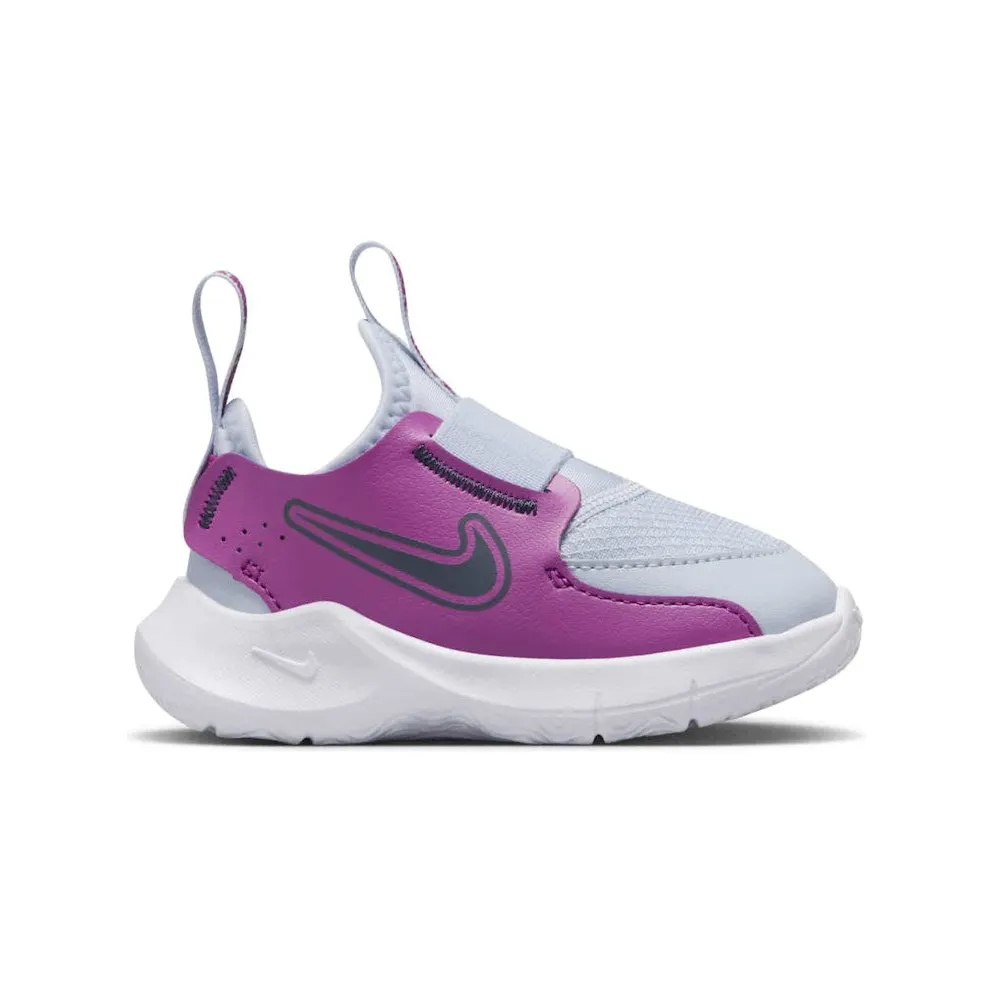 Nike Flex Runner 3 Football Grey Hot Fuchsia White Thunder Blue (FN1478-007)