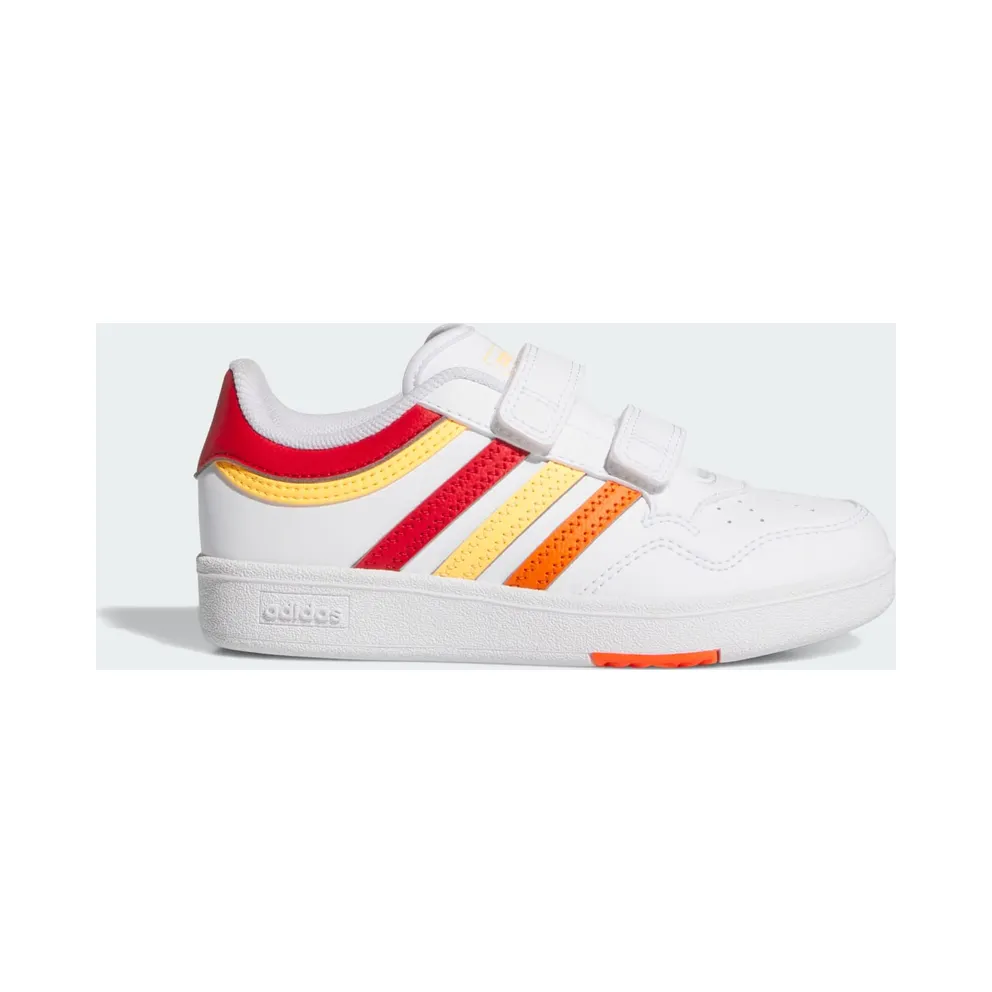 Adidas Hoops 4.0 Cloud White / Better Scarlet / Flash Orange (JQ7866)