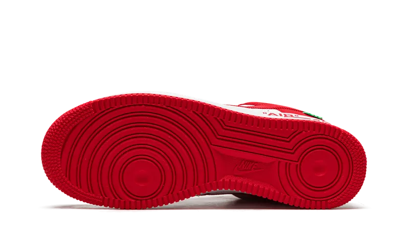 Nike Louis Vuitton Air Force 1 Low “Virgil Abloh – White/Red” (1A9VA9)