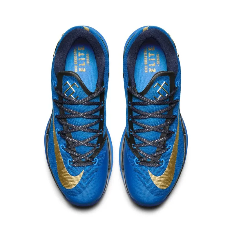 Nike KD 6 Elite Supremacy Photo Blue/Metallic Gold-Midnight Navy (683250-474)
