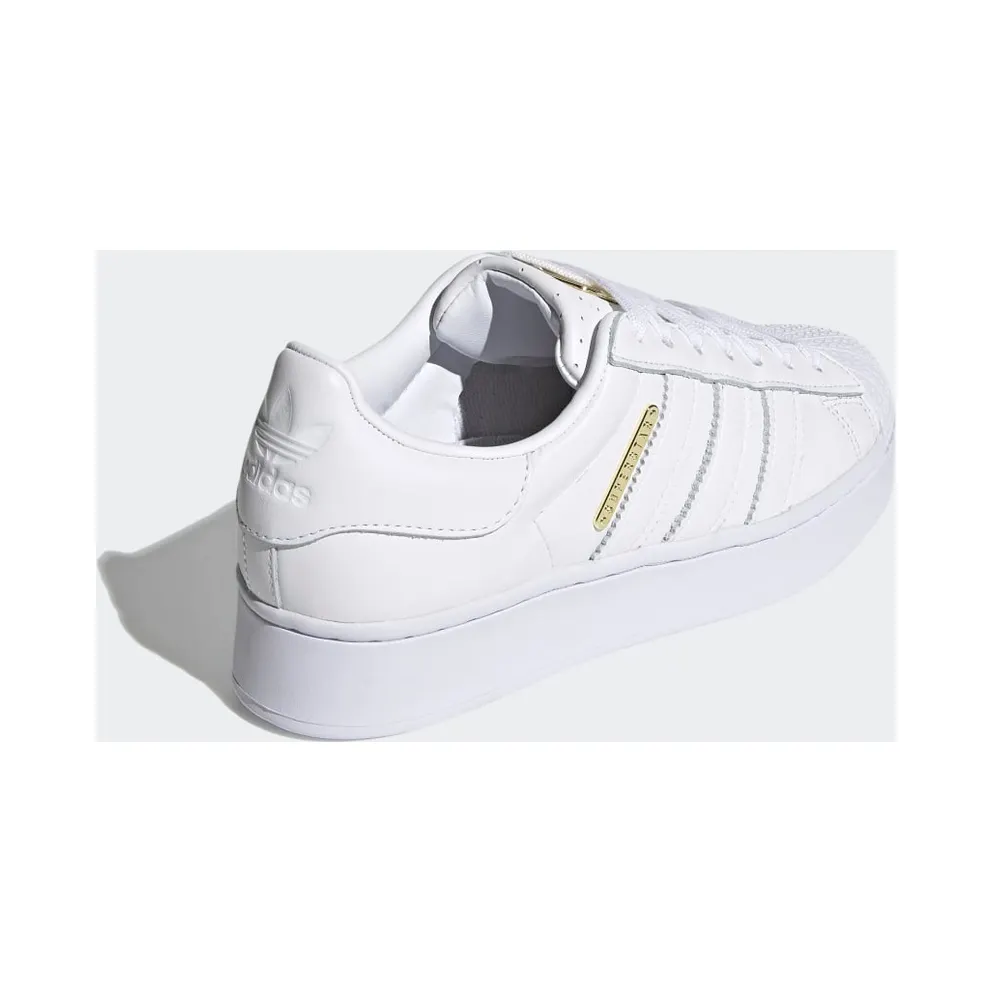 Adidas Superstar Bold ‘White Gold’ Cloud White/Gold Metallic/Core Black (FW4520)