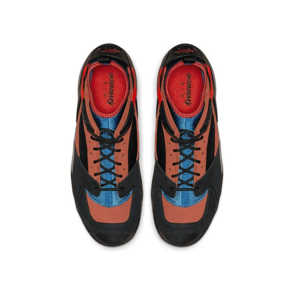 Nike Air Revaderchi Dark Russet Green Abyss Black/Habanero Red-Dark Russet-Green Abyss (AR0479-005)