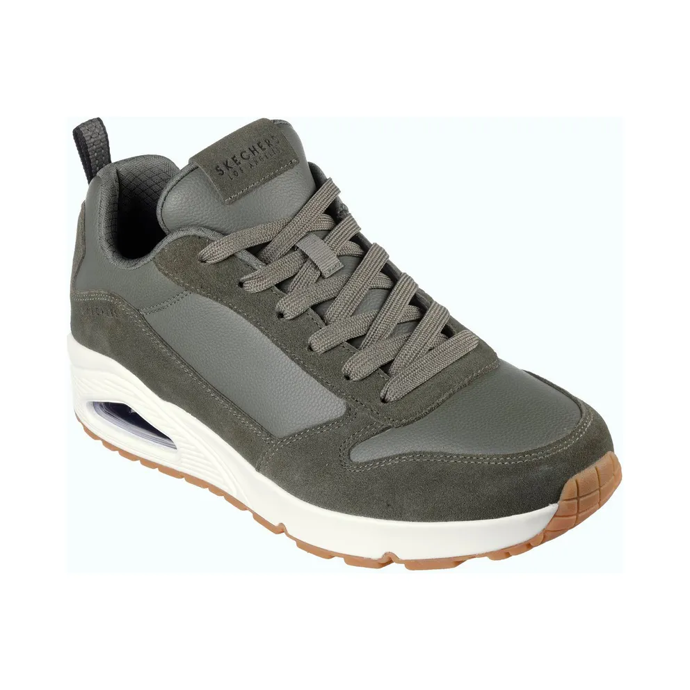Skechers Uno – Stacre – Olijf – “Green” (52468 OLV)