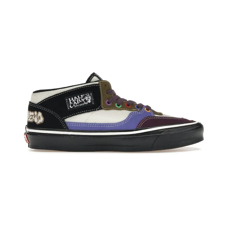 Vans OG Half Cab LX Brain Dead Multi Color (VN0A3DP6ASR)