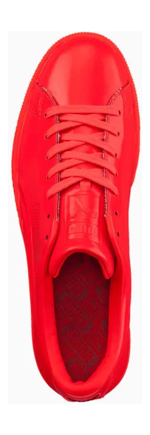 Puma Basket Classic Patent Emboss Red Blast (362035-01)