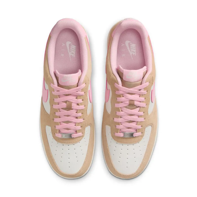 Nike Air Force 1 ’07 LV8 “Rattan Phantom / Medium Soft Pink” (FQ8714-202)