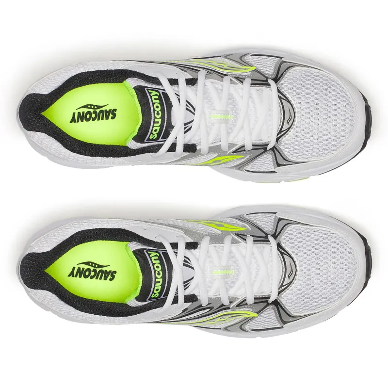 SAUCONY Ride Millennium “White / Silver / Yellow” (S70812-49)