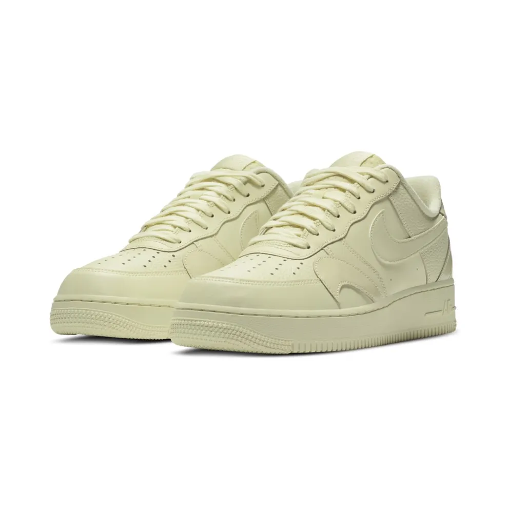 Nike Air Force 1 Low Misplaced Swooshes Pale Yellow Pale Yellow/Pale Yellow-Pale Yellow (CK7214-700)