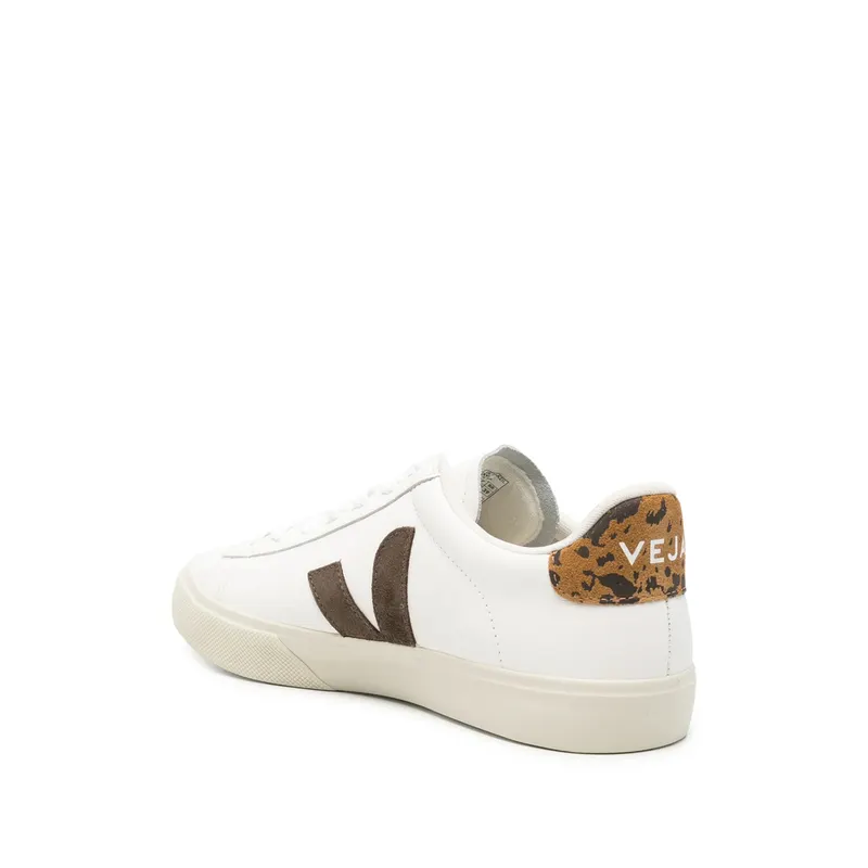 Veja Campo Animal-print Logo-patch “White” (CP0522367)