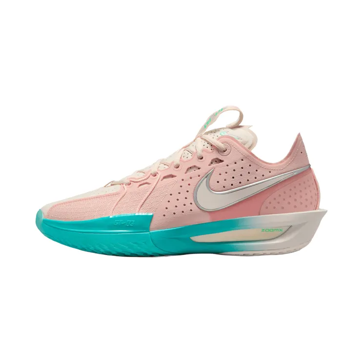 Nike Air Zoom GT Cut 3 “Washed Coral Dusty Cactus Metallic Silver Chalk” (DV2918-601)