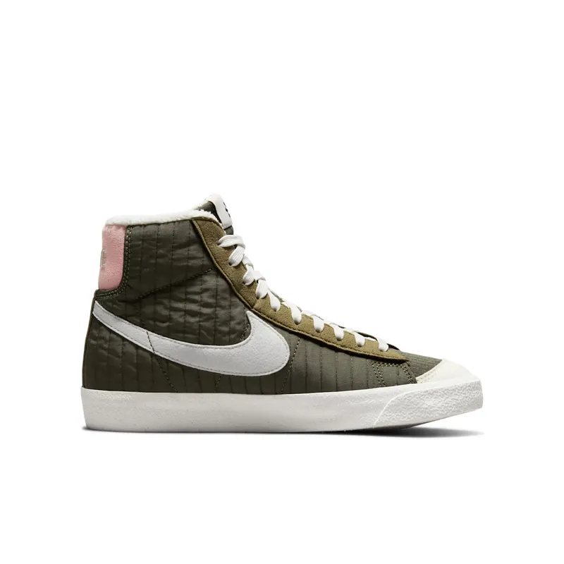 Nike Blazer Mid 77 Premium Toasty Sequoia Quilted (GS) (DO5216-331)