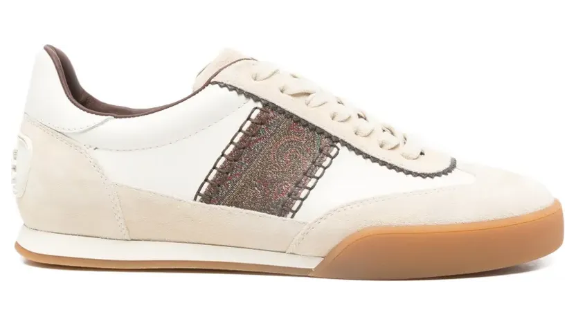 ETRO Sneakers met vlak met patroon – Beige (WS4C0005AP436)