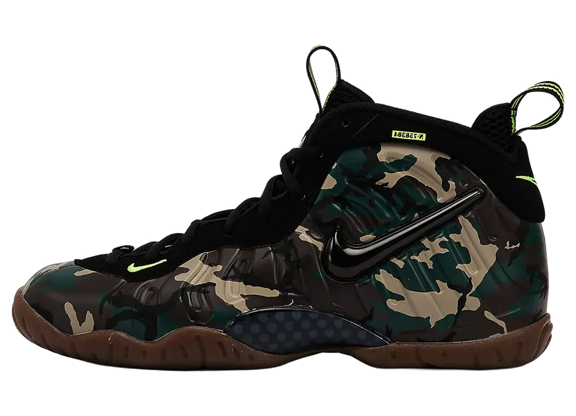 Nike Little Posite Pro PRM GS “Camo” (IV7555-001)