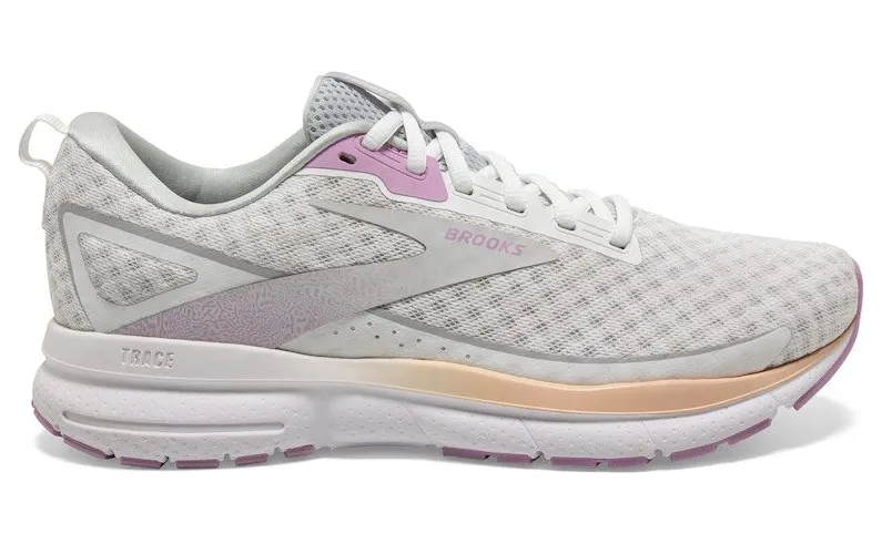 Brooks Trace 3 White Orchid Apricot (120401-1B-109)