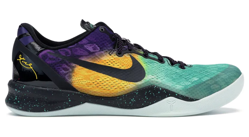 Nike Kobe 8 System ‘Easter’ Fiberglass/Court Purple-Back-Laser Purple (555035-302)