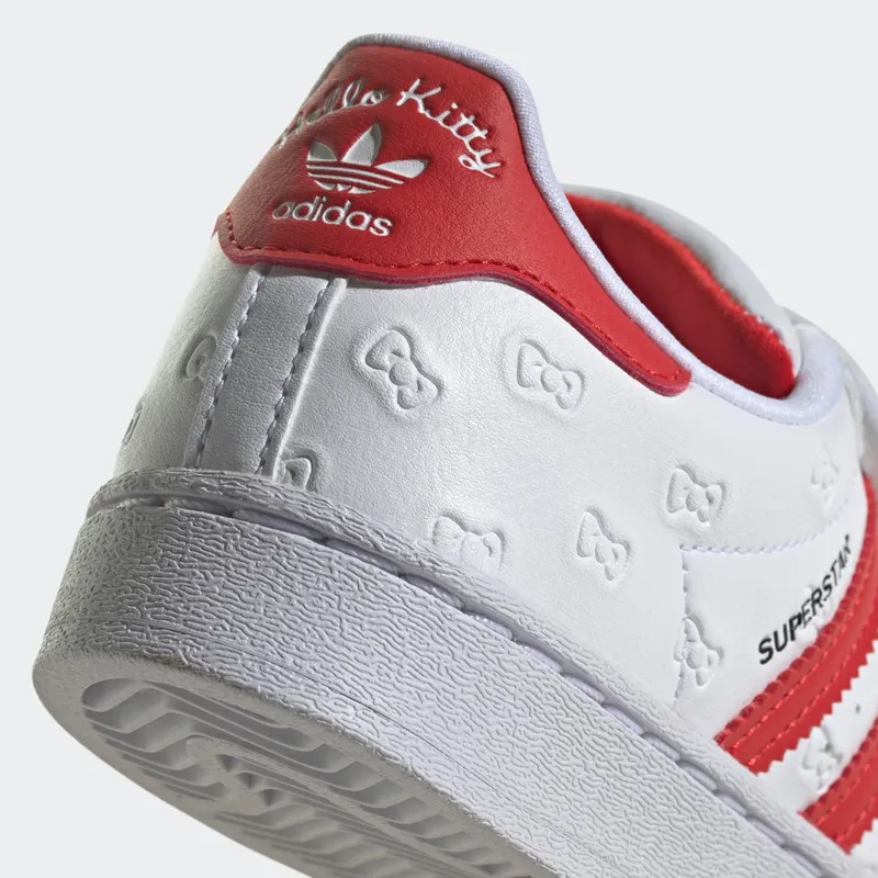 Adidas Hello Kitty Superstar Cloud White / Vivid Red / Core Black (GV8865)