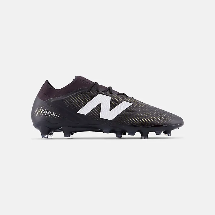 New Balance Tekela Elite Low Laced FG v5 Black White Gold (ST1FLBG5)