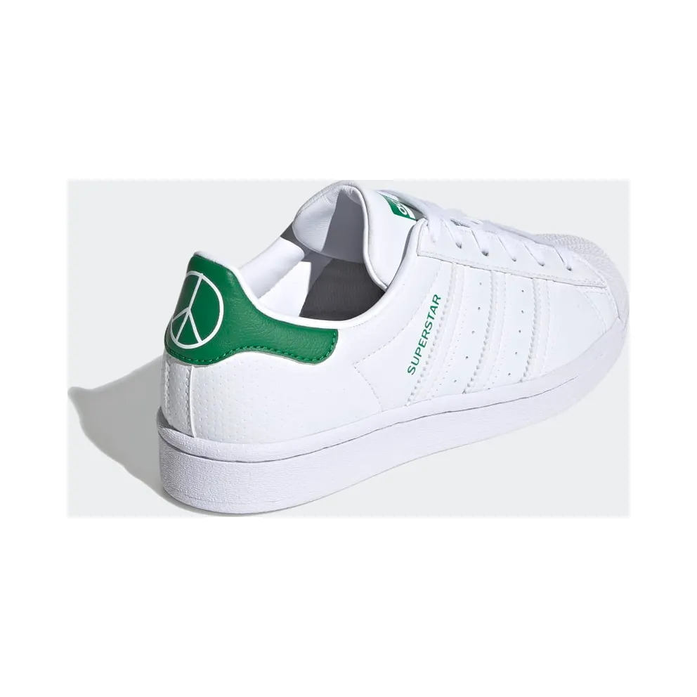 adidas Superstar Cloud White / Cloud White / Green (FW0818)