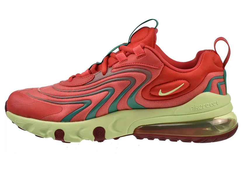 Nike Air Max 270 React ENG GS “Track Red-Magic Ember” (CD6870-601)