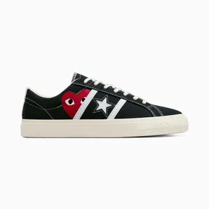 Converse x PLAY Comme des Garçons One Star Academy Pro Black/Egret/Red (A09870C)