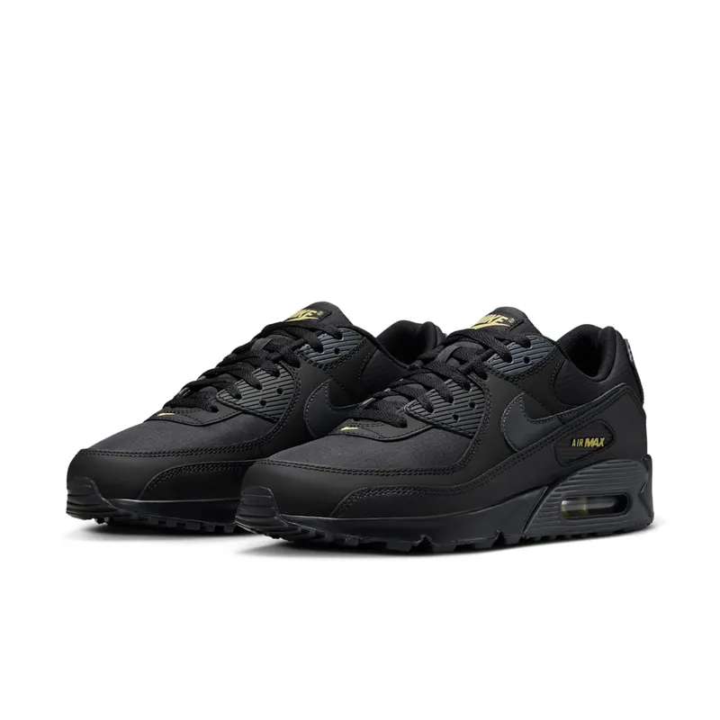 Nike Air Max 90 “Black Buff Gold” (IB7680-001)