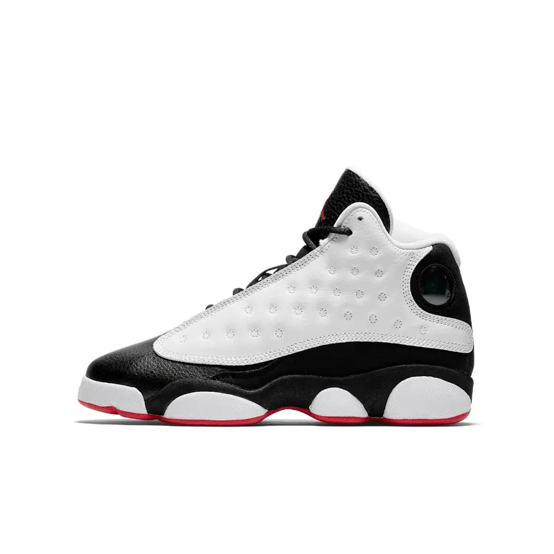 Jordan 13 Retro He Got Game 2018 (GS) White/True Red-Black (884129-104)
