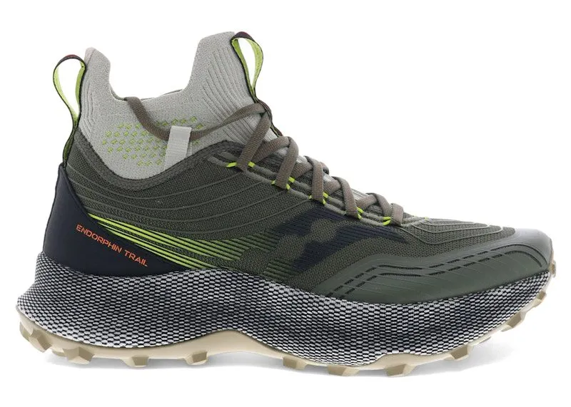Saucony Endorphin Trail Mid Olive Black (S20646-06)