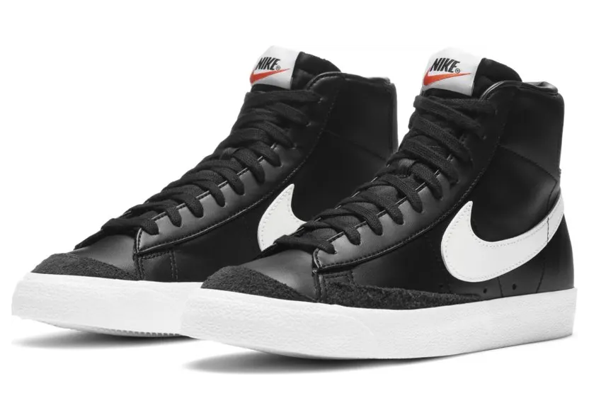 Nike Blazer 77 Mid Black White (W) (CZ1055-001)