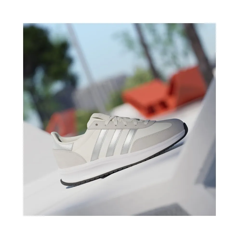 adidas Run 70s 2.0 White Silver Metallic Off White (JR8667)