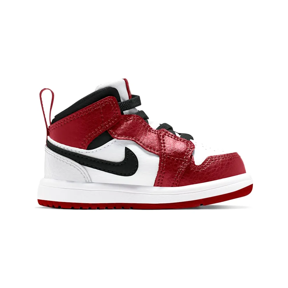 Air Jordan 1 Mid “White / Black / Gym Red” (AR6352-173)
