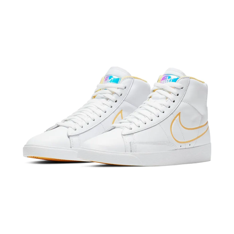 Nike Blazer Mid White Topaz Gold (W) White/Topaz Gold-Clear (CJ3643-100)