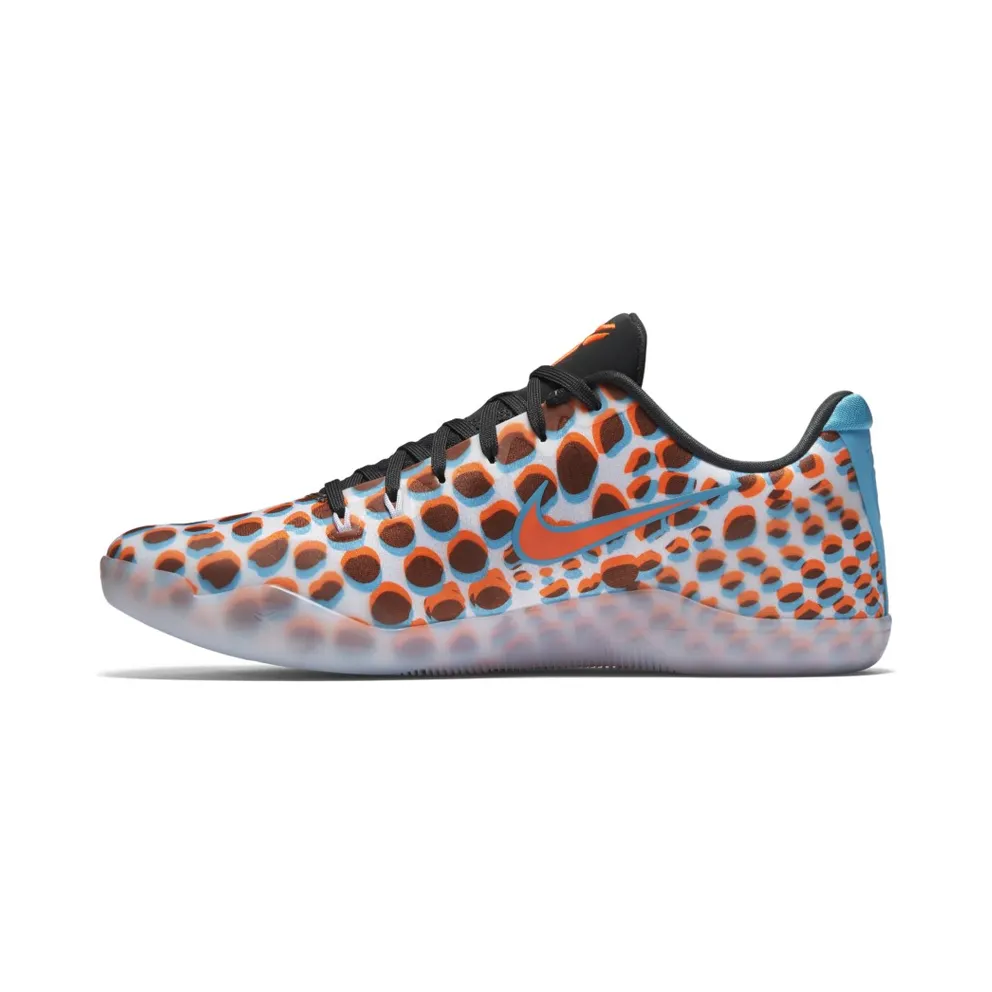 Nike Kobe 11 3D Cool Grey/Total Crimson-Chlorine Blue (836183-084)