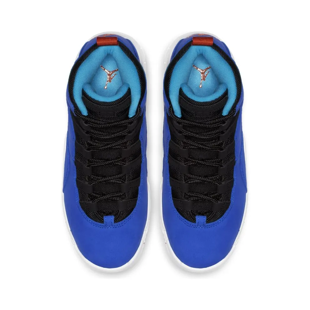 Jordan 10 Retro Tinker (GS) Racer Blue/Team Orange-Black (310806-408)