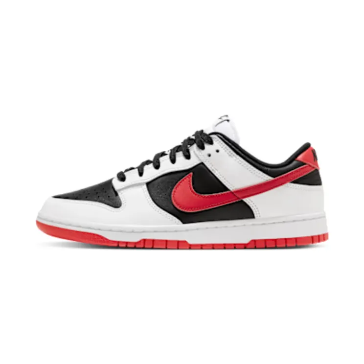 Nike Dunk Low Retro “Black / White / University Red” (FD9762-061)