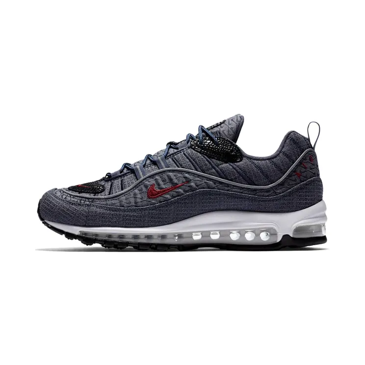 Nike Air Max 98 “Thunder Blue / Diffused Blue / White / Team Red” (924462-400)