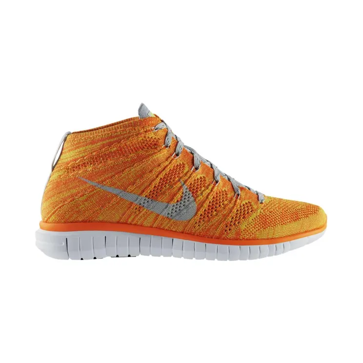 Nike Free Flyknit Chukka Total Orange Volt